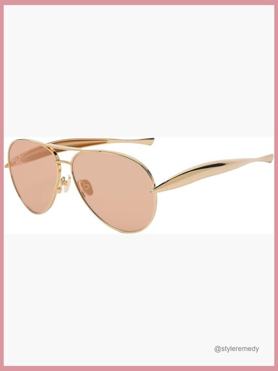 Oversized Aviator Sunglasses Metal Frame Polarized Lenses Retro 70s main image 7